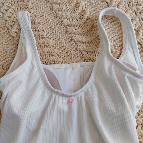 Stoney Clover One Piece Swimsuit Ribbed High Leg 16W women's - Picture 7 of 11